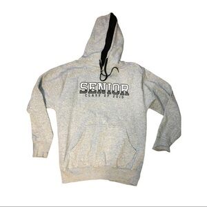 Fleece interior hoodie front pouch drawstring hood